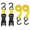 Stanley 1X 10'X 1,500# Ratchet Strap / 2 Pk, 2PK S10002 - alternate 1